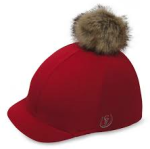 Gatehouse Stretch Hat Cover with Pom