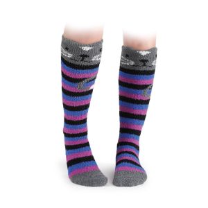 Shires Fluffy Socks - Adults - Cat