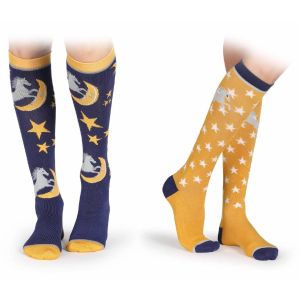 Shires Bamboo Socks - 2 Pack - Adults - Horse