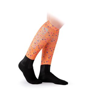 Aubrion Hyde Park Socks - Adults - Orange Spot