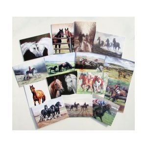 Caroline Cook Equestrian Cards - Multi Pack of 30