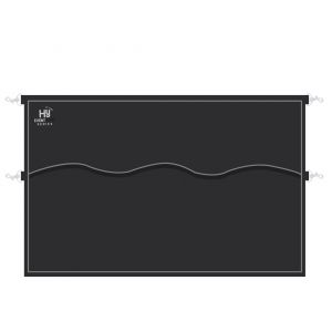 Hy Event Pro Series Stable Guard - Black/Charcoal - 60 x 95cm