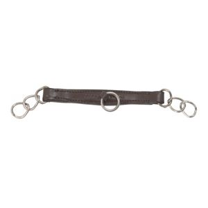 Shires Blenheim Leather Curb Chain