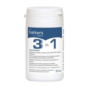 Harkers 3 in 1 Tablets - 50 Pack