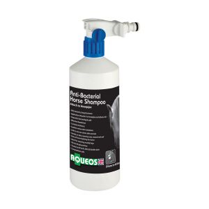 Aqueos Anti-Bacterial Horse Shampoo - 1L with hose applicator