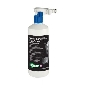 Aqueos Stable & Multi-Use Disinfectant - 1L with hose applicator