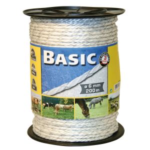 Basic Fencing Rope c/w Copper Wires x 200m