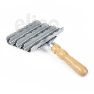 Elico Metal Curry Comb (8 bar)
