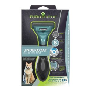 FURminator Undercoat DeShedding Tool for Long Hair Cat