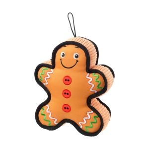 House of Paws Christmas Tuff Toys - Gingerbread Man