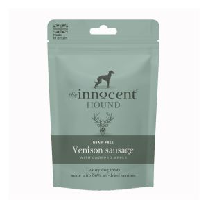 The Innocent Hound Venison Sausage with Chopped Apple Treats - 7 Treat Pack