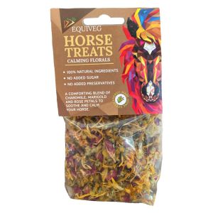 EQUIVEG Horse Treats Calming Floral Blend 100gm