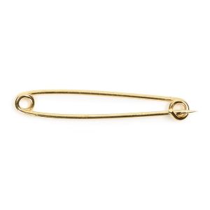 Shires Gold Plated Stock Pin Plain Small