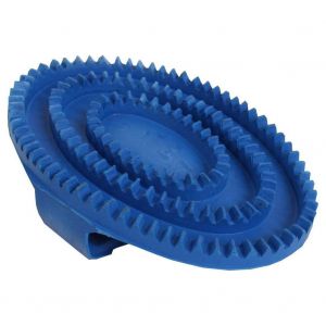 Stablekit Rubber Curry Comb - Blue