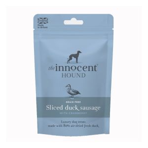 The Innocent Hound Sliced Duck Sausage with Cranberry Treats - 70 Gm