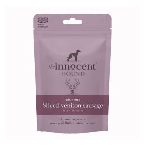 The Innocent Hound Sliced Venison Sausage Treats - 70 Gm
