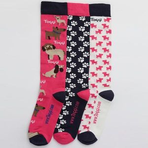 Toggi Silton Dog Socks - Pack of 3
