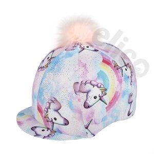 Elico Pastel Unicorn Lycra Hat Cover