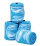 Weatherbeeta Prime Marble Fleece Bandage 4 Pack - Blue Swirl