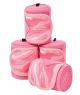 Weatherbeeta Prime Marble Fleece Bandage 4 Pack - Pink Swirl