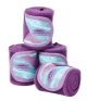 Weatherbeeta Prime Marble Fleece Bandage 4 Pack - Purple Swirl