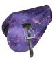 Shires ARMA Waterproof Ride On Saddle Cover - Amethyst