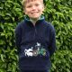 British Country Collection Farmyard Childrens Fleece Jacket 