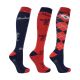 Hy Equestrian Thelwell Collection Socks (Pack of 3) - Adult 4-8