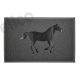 Elico Door Mat - Horse Design - Grey