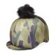 Capz Lycra Camouflage Pom Pom Hat Cover