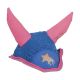 Little Rider Star in Show Fly Veil - Blue - Pony/Cob