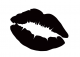 Glamourati Stencil Design Small Kiss - Pack of 4