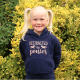 British Country Collection Distracted by Ponies Glitter Hoodie Childs