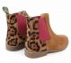 Shires Moretta Leopard Chelsea Boots