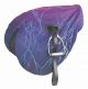 Shires Waterproof Ride On Saddle Cover - Purple Lightening
