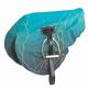 Shires Waterproof Ride On Saddle Cover - Teal Lightening