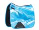 Weatherbeeta Prime Marble Dressage Saddle Pad - Blue Swirl Marble Print