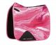 Weatherbeeta Prime Marble Dressage Saddle Pad - Pink Swirl Marble Print