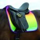Weatherbeeta Prime Ombre Dressage Saddle Pad - Rainbow